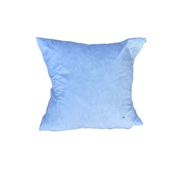 Casa Decor Home Blue Velvet Textured Accent Pillow - Picture 10 of 12